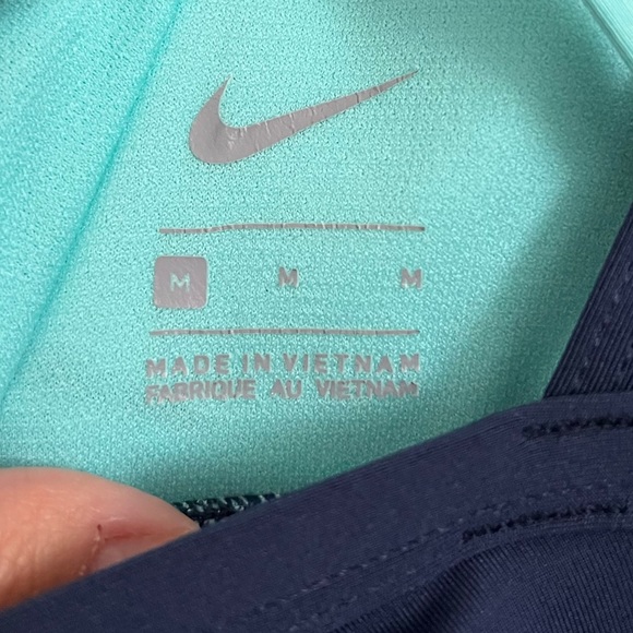 Nike Striped Double Crossback One-Piece Swimsuit M - Picture 8 of 15